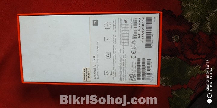 Redmi Note 5 Ai 4GB Ram 64GB Room